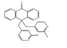 CAS:160588-45-4	10,10-双[(2-氟-4-吡啶基)甲基]-9(10H)-蒽酮	10,10-Bis[(2-Fluoropyridin-4-Yl)Methyl]Anthracen-9-One