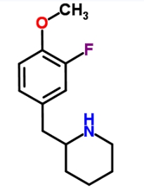 CAS:955288-40-1	2-(3-氟-4-甲氧基苄基)哌啶	2-(3-Fluoro-4-Methoxybenzyl)Piperidine