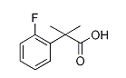 CAS:870849-49-3	2-(2-氟-苯基)-2-甲基-丙酸	2-(2-Fluorophenyl)-2-Methylpropanoic Acid
