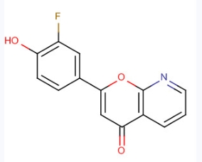 CAS:884500-75-8	2-(3-氟-4-羟基-苯基)-吡喃并[2,3-b]吡啶-4-酮	2-(3-Fluoro-4-Hydroxyphenyl)Pyrano[2,3-B]Pyridin-4-One