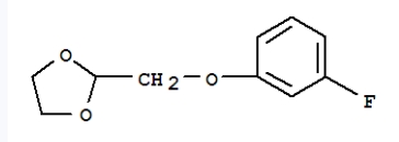 CAS:850348-80-0	2-(3-氟-苯氧基甲基)-[1,3]二氧杂烷	2-[(3-Fluorophenoxy)Methyl]-1,3-Dioxolane