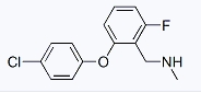CAS:902836-83-3	2-(4-氯苯氧基)-6-氟-N-甲基苄胺	2-(4-Chlorophenoxy)-6-Fluoro-N-Methylbenzylamine