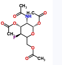 CAS:116049-57-1 2-乙酰氨基-2,4-二脱氧-4-氟-d-吡喃葡萄糖  2-Acetamido-4-Fluoro-1,3,6-Tri-O-Acetyl-2,4-Dideoxy-D-Glucopyranose