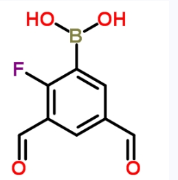 CAS:870778-85-1	2-氟-3,5-二甲酰基苯基硼酸	2-Fluoro-3,5-Diformylphenylboronic Acid
