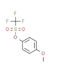 66107-29-7  三氟甲基磺酸-4-甲氧苯酯  Methanesulfonic acid, trifluoro-, 4-methoxyphenyl ester  含氟试剂
