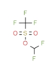 1885-46-7 三氟甲磺酸二氟甲酯   Trifluoromethanesulfonic acid difluoromethyl ester