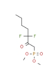 50889-46-8  (2-氧代-3,3-二氟庚基)膦酸二甲酯  Dimethyl (3,3-difluoro-2-oxoheptyl)phosphonate