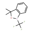 887144-97-0 3,3-二甲基-1-(三氟甲基)-1,2-苯并碘氧杂戊环 3,3-Dimethyl-1-(trifluoromethyl)-1,2-benziodoxole (Togni‘s reagent I) 887144-97-0 3,3-二甲基-1-(三氟甲基)-1,2-苯并碘氧杂戊环 3,3-Dimethyl-1-(trifluoromethyl)-1,2-benziodoxole (Togni‘s reagent I)
