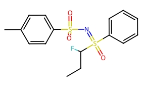 1260143-61-0  苯磺酰胺，N-[(1-氟丙基)氧代苯基-λ4-亚磺酰基]-4-甲基- (ACI)  