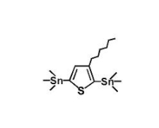 	1,1'-（3-己基-2,5-噻吩二基）双[1,1,1-三甲基锡烷-  