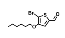 	5-溴-4-己氧硫基噻吩-2-醛 