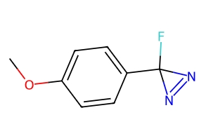 95911-65-2  3-氟-3-(4-甲氧基苯基)-3H-噻嗪  3-Fluoro-3-(4-methoxyphenyl)-3H-diazirine