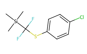 2840640-93-7  1-氯-4-[[二氟(三甲基硅基)甲基]硫]苯 1-Chloro-4-[[difluoro(trimethylsilyl)methyl]thio]benzene