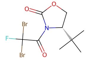 1401224-17-6  (4S)-3-(2,2-二溴-2-氟乙酰基)-4-(1,1-二甲基乙基)-2-恶唑烷酮