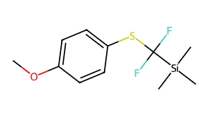 2384246-75-5  [二氟(4-甲氧基苯硫基)甲基]三甲基硅烷  [difluoro(4-methoxyphenylthio)methyl]trimethylsilane