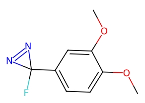 663192-18-5  3-(3,4-二甲氧基苯基)-3-氟-3H-噻嗪  3-(3,4-Dimethoxyphenyl)-3-fluoro-3H-diazirine