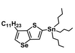 	三丁基（6-十一烷基硒基苯[3，2-b]噻吩-2-基）锡烷 