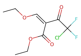 1462461-44-4  Ethyl (2Z)-4-chloro-2-(ethoxymethylene)-4,4-difluoro-3-oxobutanoate 含氟砌块