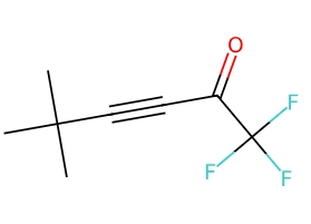 1822985-16-9  1,1,1-三氟-5,5-二甲基-3-己炔-2-酮  1,1,1-Trifluoro-5,5-dimethyl-hex-3-yn-2-one 含氟砌块