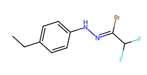 2757400-23-8  N-(4-Ethylphenyl)-2,2-difluoroethanehydrazonoyl bromide  含氟砌块