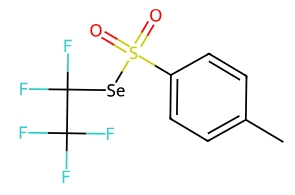 2135827-99-3  1-甲基-4-{[(1,1,2,2,2-五氟乙基)硒基]磺酰基}苯  1-methyl-4-{[(1,1,2,2,2-pentafluoroethyl)selanyl]sulfonyl}benzene