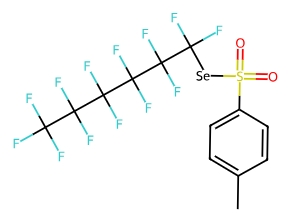 2135828-00-9  1-甲基-4-{[(1,1,2,2,3,3,4,4,5,5,6,6,6- 十三氟己基)硒基]磺酰基}苯