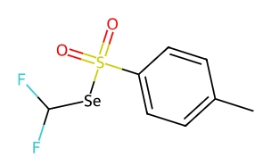 2402782-57-2  4-甲基苯磺酰硒酸癸二氟甲基酯  Se-(Difluoromethyl) 4-methylbenzenesulfonoselenoate