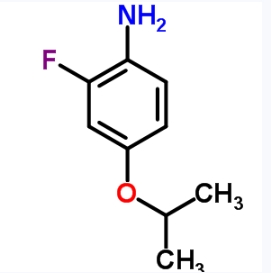 CAS:850568-35-3	2-氟-4-异丙氧基苯胺盐酸盐	2-Fluoro-4-Propan-2-Yloxyaniline,Hydrochloride