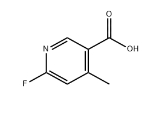 CAS:944582-95-0	2-氟-4-甲基吡啶-5-羧酸	6-Fluoro-4-Methylnicotinic Acid