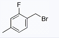 CAS:118745-63-4	2-氟-4-甲基苯甲基溴	1-(Bromomethyl)-2-Fluoro-4-Methylbenzene