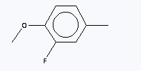 CAS:399-55-3	2-氟-4-甲基苯甲醚	2-Fluoro-1-Methoxy-4-Methylbenzene