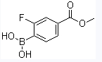 CAS:603122-84-5	2-氟-4-甲氧基甲酰苯硼酸	2-Fluoro-4-(Methoxycarbonyl)Phenylboronic Acid