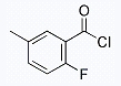 CAS:135564-61-3	2-氟-5-甲基苯甲酰氯	2-Fluoro-5-Methylbenzoyl Chloride
