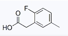 CAS:203314-27-6	2-氟-5-甲基苯乙酸	2-(2-Fluoro-5-Methylphenyl)Acetic Acid