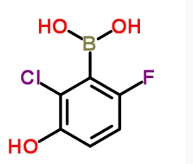 CAS:957121-07-2	2-氯-6-氟-3-羟基苯硼酸	2-Chloro-6-Fluoro-3-Hydroxyphenylboronic Acid