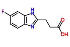 CAS:82138-57-6	3-(5-氟-1H-苯并咪唑-2-基)丙酸	3-(6-Fluoro-1H-Benzimidazol-2-Yl)Propanoic Acid