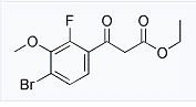CAS:194804-99-4	3-(4-溴-2-氟-3-甲氧基苯基)-3-氧丙酸乙酯 3-(4-Bromo-2-Fluoro-3-Methoxy-Phenyl)-3-Oxo-Propionic Acid Ethyl Ester