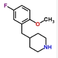 CAS:955314-86-0	4-(5-氟-2-甲氧基-苄基)哌啶	4-[(5-Fluoro-2-Methoxyphenyl)Methyl]Piperidine