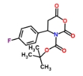 CAS:886362-60-3	4-(4-氟-苯基)-2,6-二氧代-[1,3]噁嗪烷-3-羧酸叔丁酯	