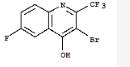 CAS:1072944-66-1	3-溴-6-氟-2-(三氟甲基)-4-羟基喹啉	3-Bromo-6-Fluoro-2-(Trifluoromethyl)-1H-Quinolin-4-One