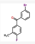CAS:844884-90-8	3-溴-4-氟-3-甲基苯甲酮	(3-Bromophenyl)-(4-Fluoro-3-Methylphenyl)Methanone