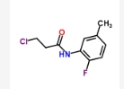 CAS:915920-93-3	3-氯-n-(2-氟-5-甲基苯基)丙酰胺	3-Chloro-N-(2-Fluoro-5-Methylphenyl)Propanamide