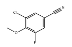 CAS:886497-30-9	3-氯-5-氟-4-甲氧基苯甲腈	3-Chloro-5-Fluoro-4-Methoxybenzonitrile