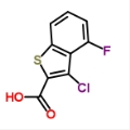 CAS:588676-90-8	3-氯-4-氟-1-苯并噻吩-2-羧酸	3-Chloro-4-Fluoro-1-Benzothiophene-2-Carboxylic Acid