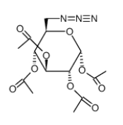 1,2,3,4-O-四乙酰基-6-叠氮-6-脱氧-a-D-吡喃葡萄糖  