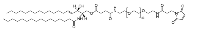 C16 Ceramide-suc-PEG2K-maleimide
