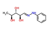 	5-deoxy-L-ribose phenylhydrazone