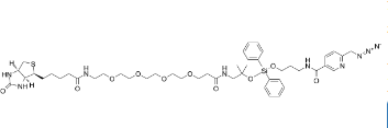 生物素-四聚乙二醇-DADPS-吡啶甲基-疊氮；Biotin-PEG4-dialkoxydiphenylsilane-picolyl azide