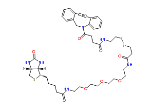 CAS：1430408-09-5；Dbco-s-s-peg3-biotin化合物