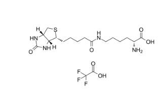 Biotinylated-D-lysine TFA      L-生物素和 D-赖氨酸的共轭物
